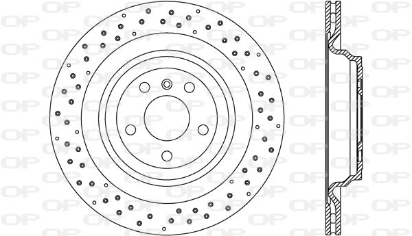 OPEN PARTS Тормозной диск BDR2700.20